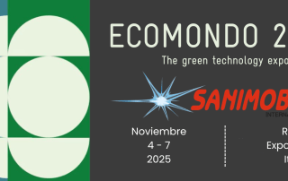 Sanimobel participa en la feria Ecomondo 2025 de Rimini y presenta sus nuevas soluciones de gestión inteligente del residuo urbano 1
